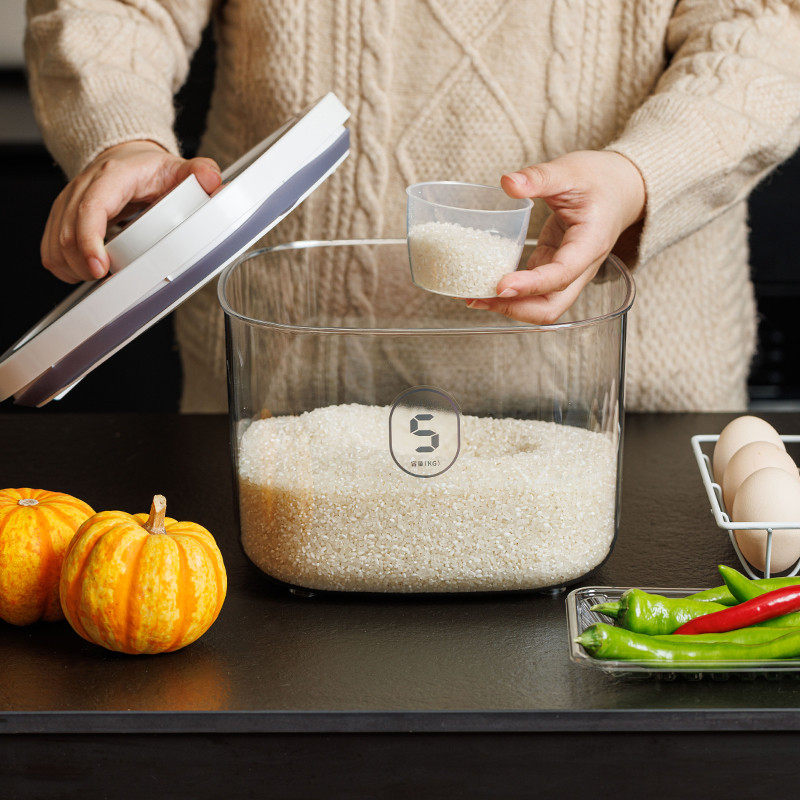 按压装米桶家用防虫防潮密封米缸大米收纳盒米箱面粉面桶储物罐,厨房/烹饪用具,米桶/米缸,淘宝优惠券,粉丝福利购,淘宝优惠卷