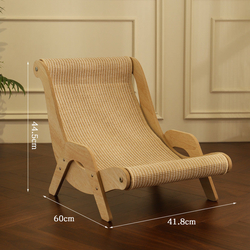 猫咪窝剑麻睡觉抓防沙发磨爪板吊床藤编躺椅宠物用品人宠四季通用