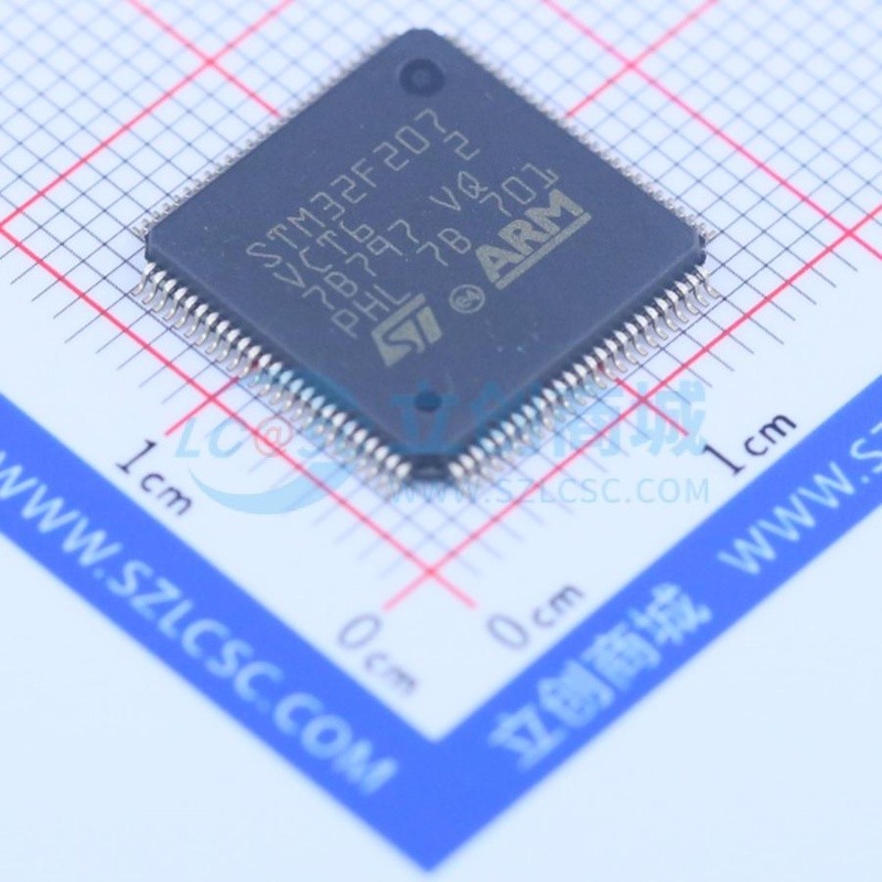 单片机(MCU/MPU/SOC) STM32F207VCT6 LQFP-100 ST(意法半导体)