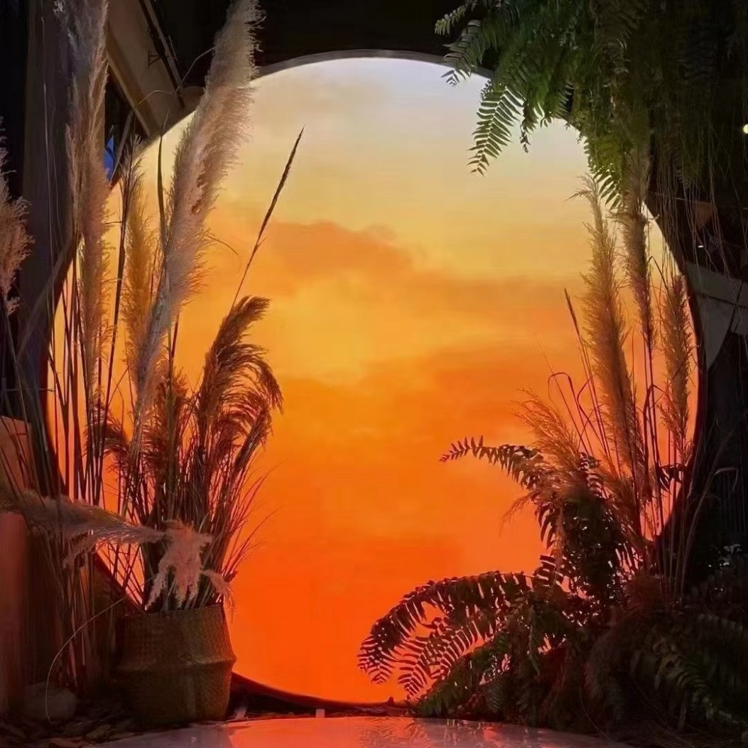 网红灯箱氛围感灯箱餐饮奶茶标识打卡热门广告露营地灯箱引流