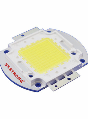 厂家直供大功率100w白光芯片集成灯珠台湾晶元led泛光路灯cob批发