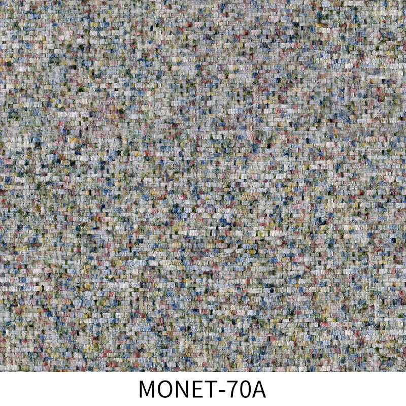 新款奶油空间莫奈彩软床系列志达纺织雪尼尔沙发装饰布料monet