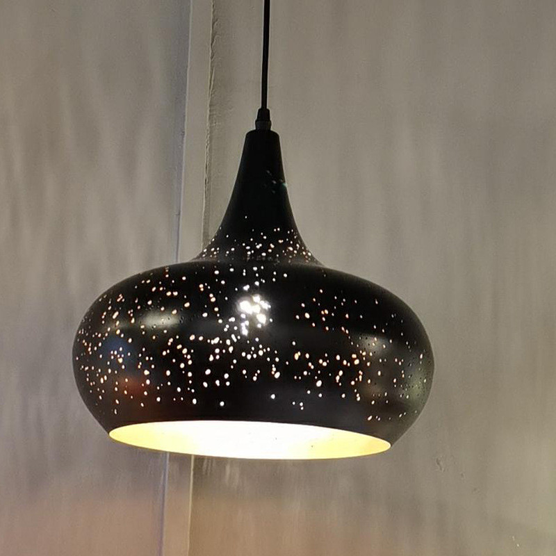 东南亚特色吊灯卧室泰式餐厅咖啡厅酒店酒吧民宿镂空雕花手工吊灯