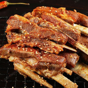 新货3斤宁塞牧宁夏滩羊手把肉肋排手抓羊肉清炖羊肉红烧羊排年货