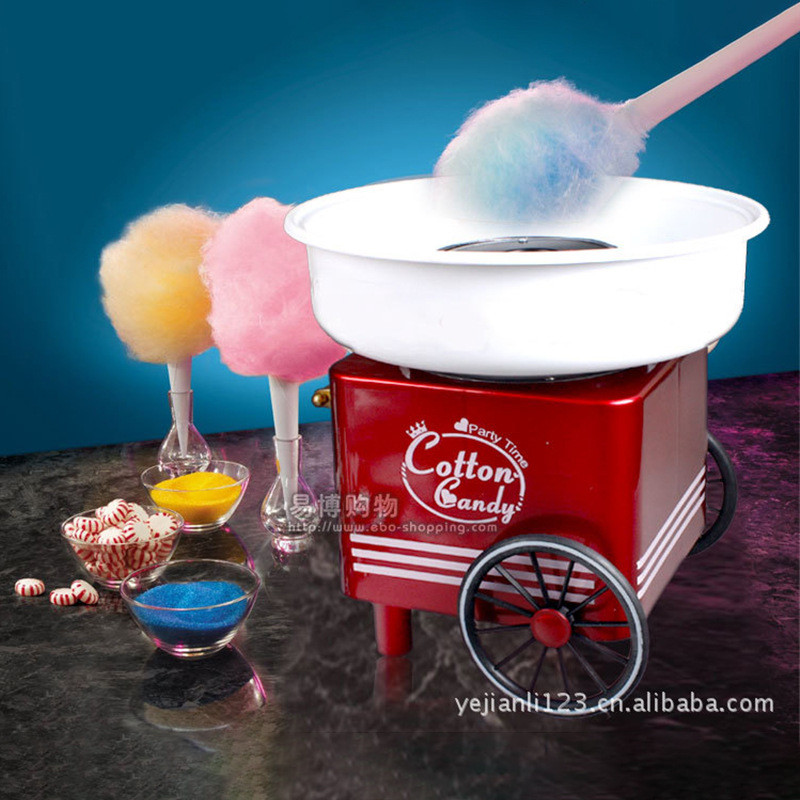 迷趣jk-1801棉花糖机时尚迷你简约棉花糖机棉花糖机厂家供应