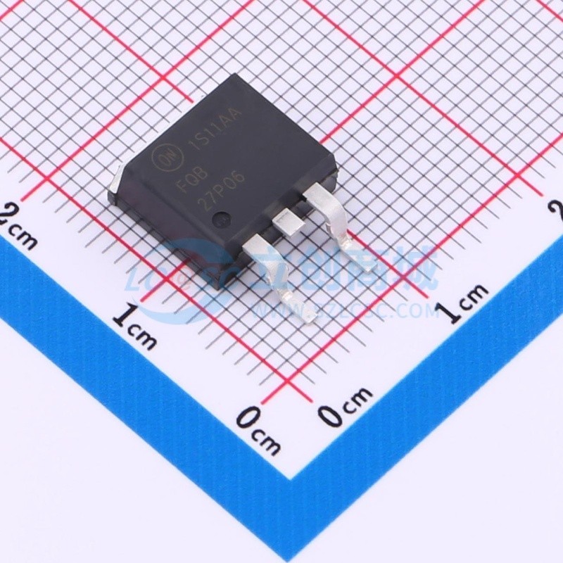 场效应管(MOSFET) FQB27P06TM TO-263 onsemi(安森美) 电子元器件