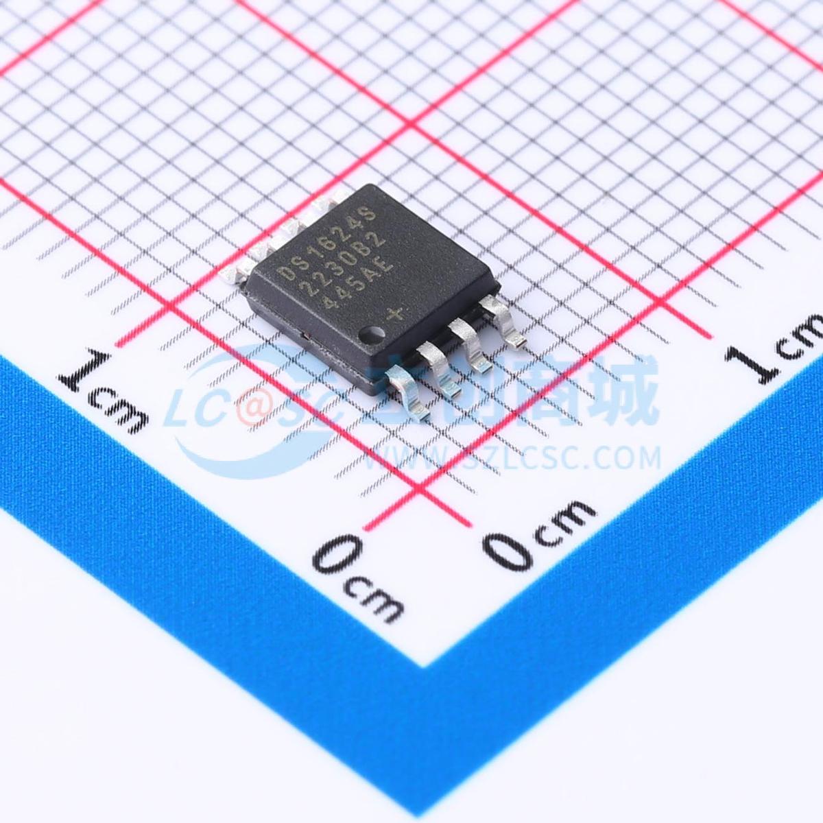 温度传感器 DS1624S+ SOIC-8 原装正品 电子元器件配单