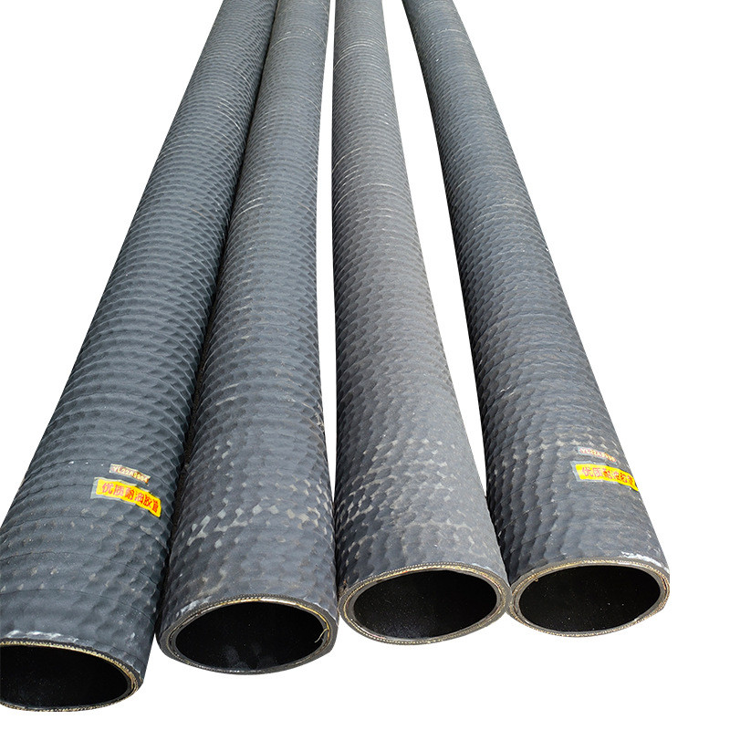 现货加厚油罐车管油胶管吸排油橡胶钢丝卸大口径夹布排水胶管