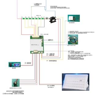 12V24V应急电源保护板，智能欠压保护短路反接保护，智能强启
