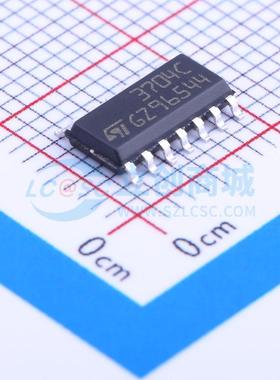 比较器 TS3704CDT SOIC-14 原装正品 电子元器件配单