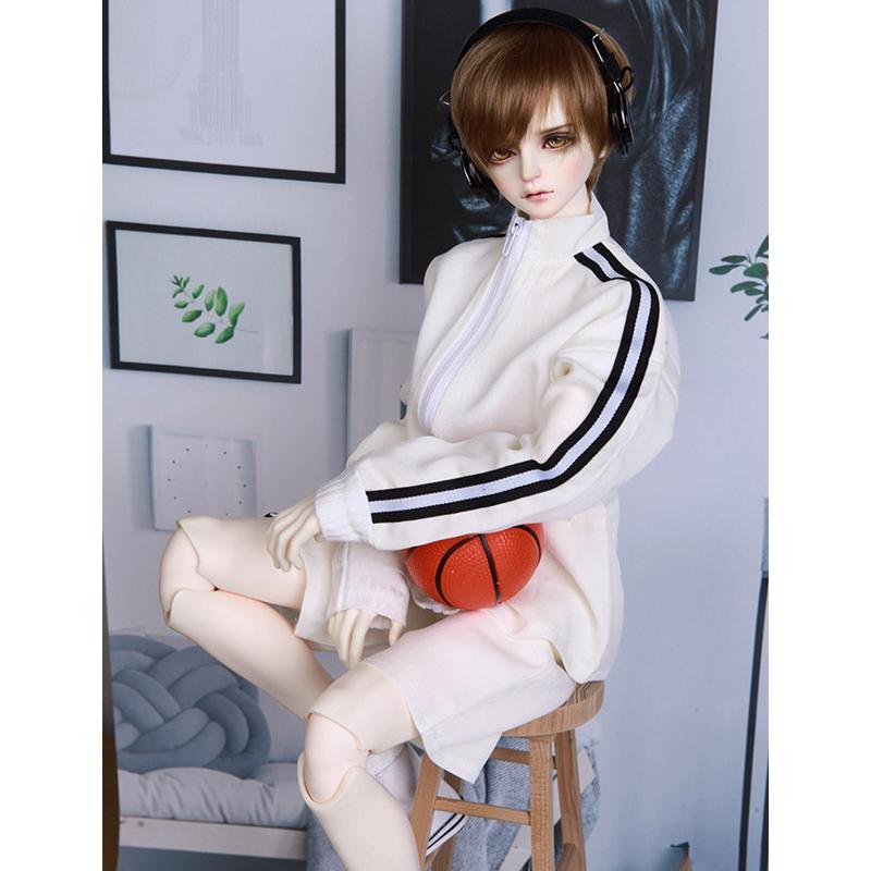 【娃衣】bjd/sd衣服 1/6/4/3分男娃装 棒球运动服套装 黑白款可选