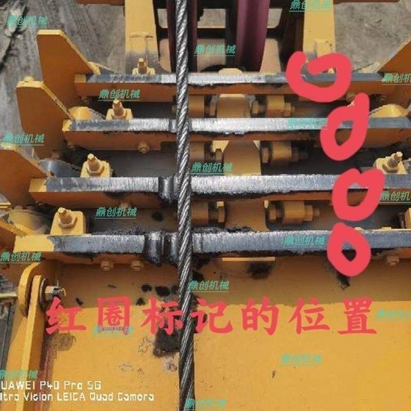 吊车配件 大臂滑块钢丝绳滑块耐磨板臂头滑板胶板挡绳滑块