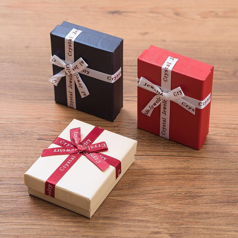 纸质首饰礼品盒耳环项链戒指多用包装盒饰品礼物盒多用饰品盒批发