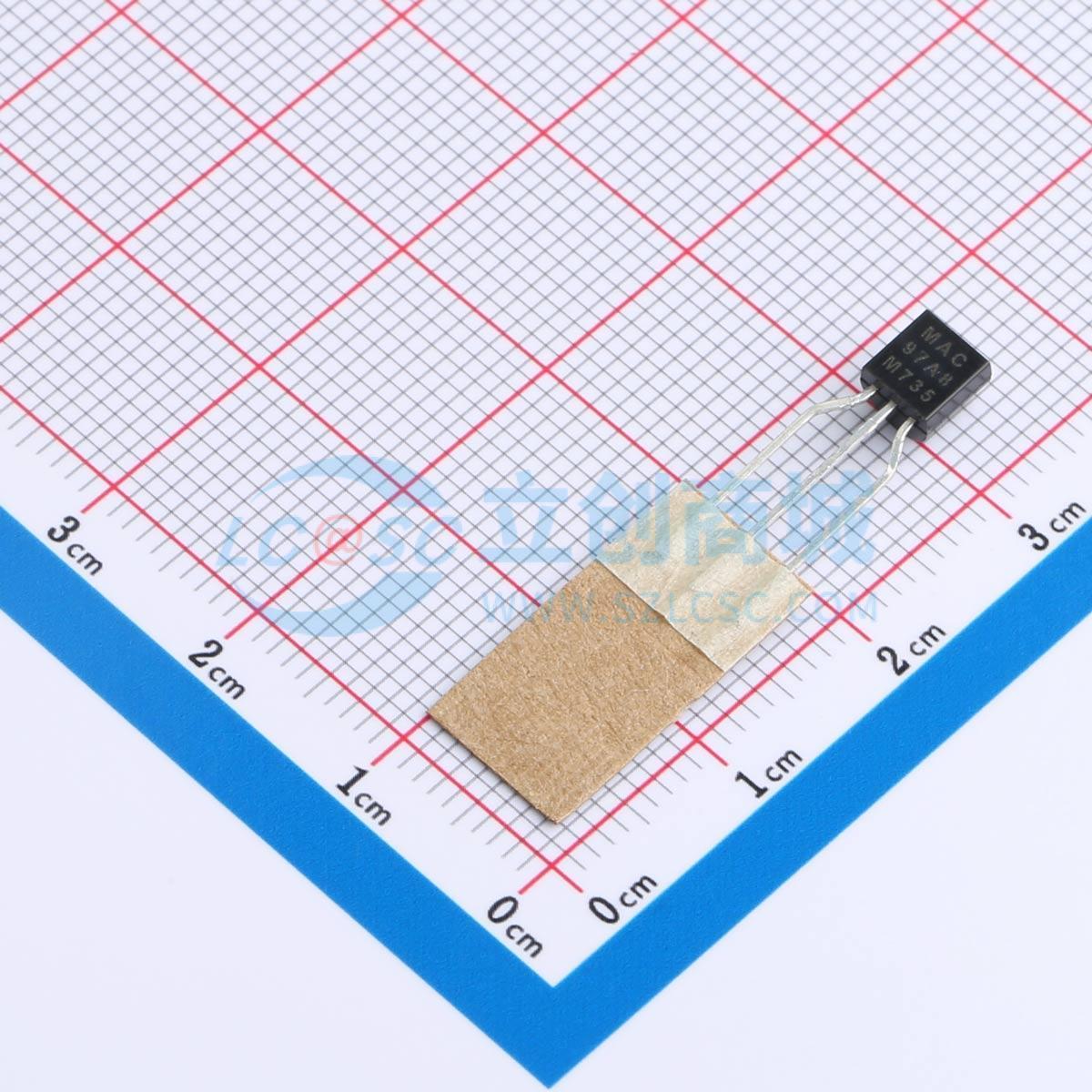 晶闸管(可控硅)/模块 MAC97A8-TA TO-92 CJ(江苏长电/长晶) 原装