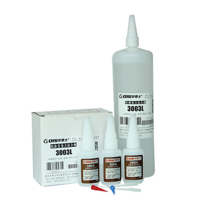 华奇士qis-3003h透明，强力粘合剂塑料abs粘金属胶水