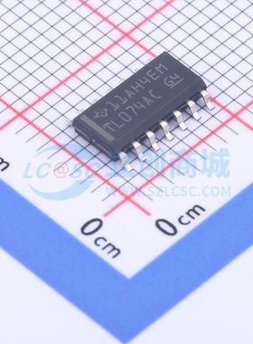 FET输入运放 TL074ACDR SOIC-14 原装正品 电子元器件配单