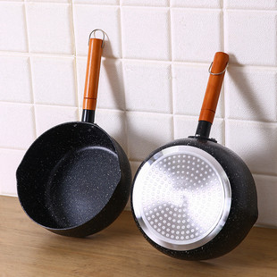 雪平锅奶锅不粘锅煮泡面小锅一人二人用单人食燃气灶电磁炉适通用