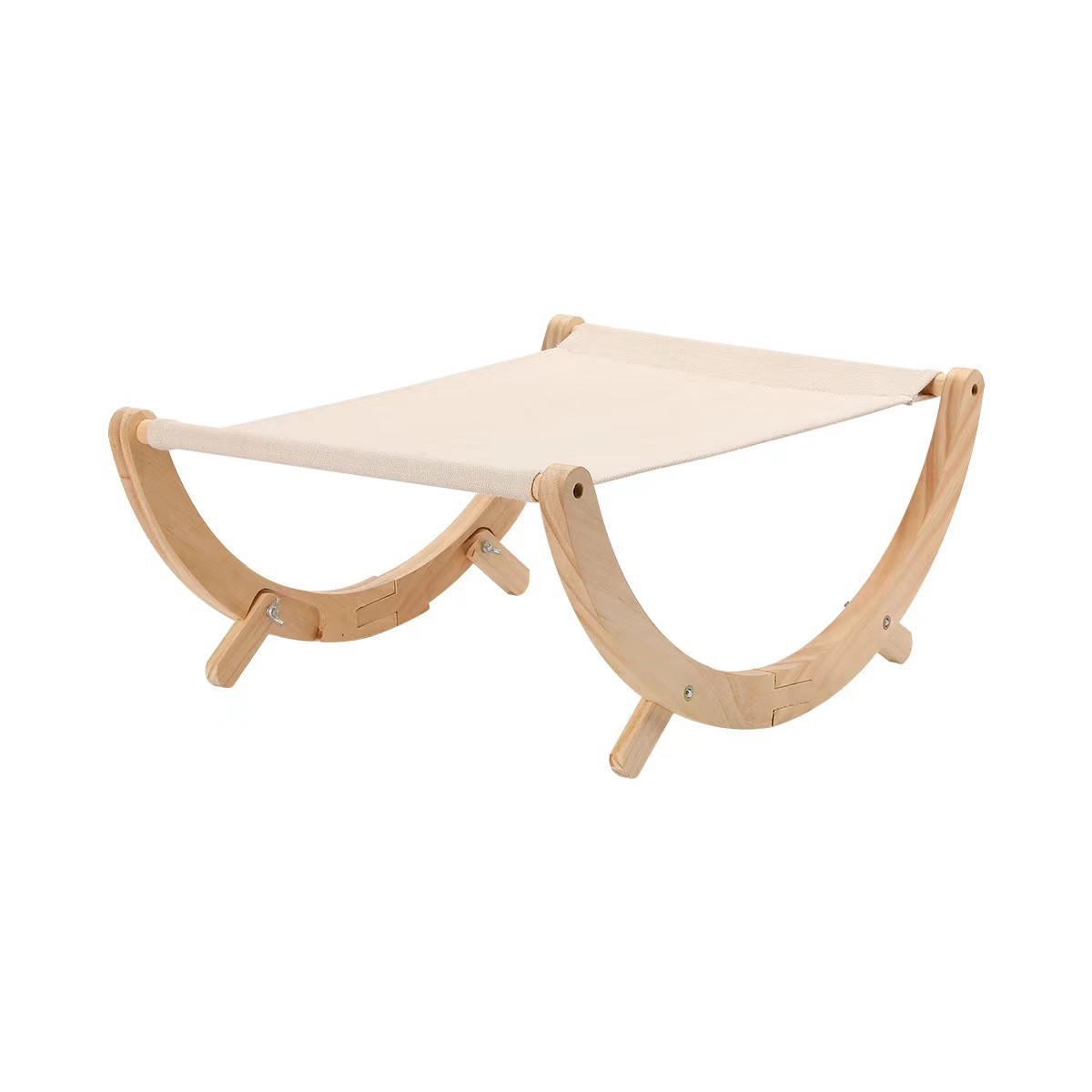 实木猫摇床猫窝宠物摇床通风吊床透气阳台晒太阳猫咪秋千宠物用品