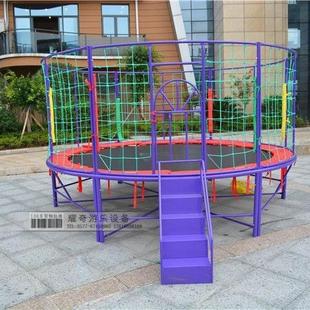 圆形跳跳床.儿童蹦蹦床.弹跳床蹦极床.幼儿园蹦床.游乐场蹦极蹦床