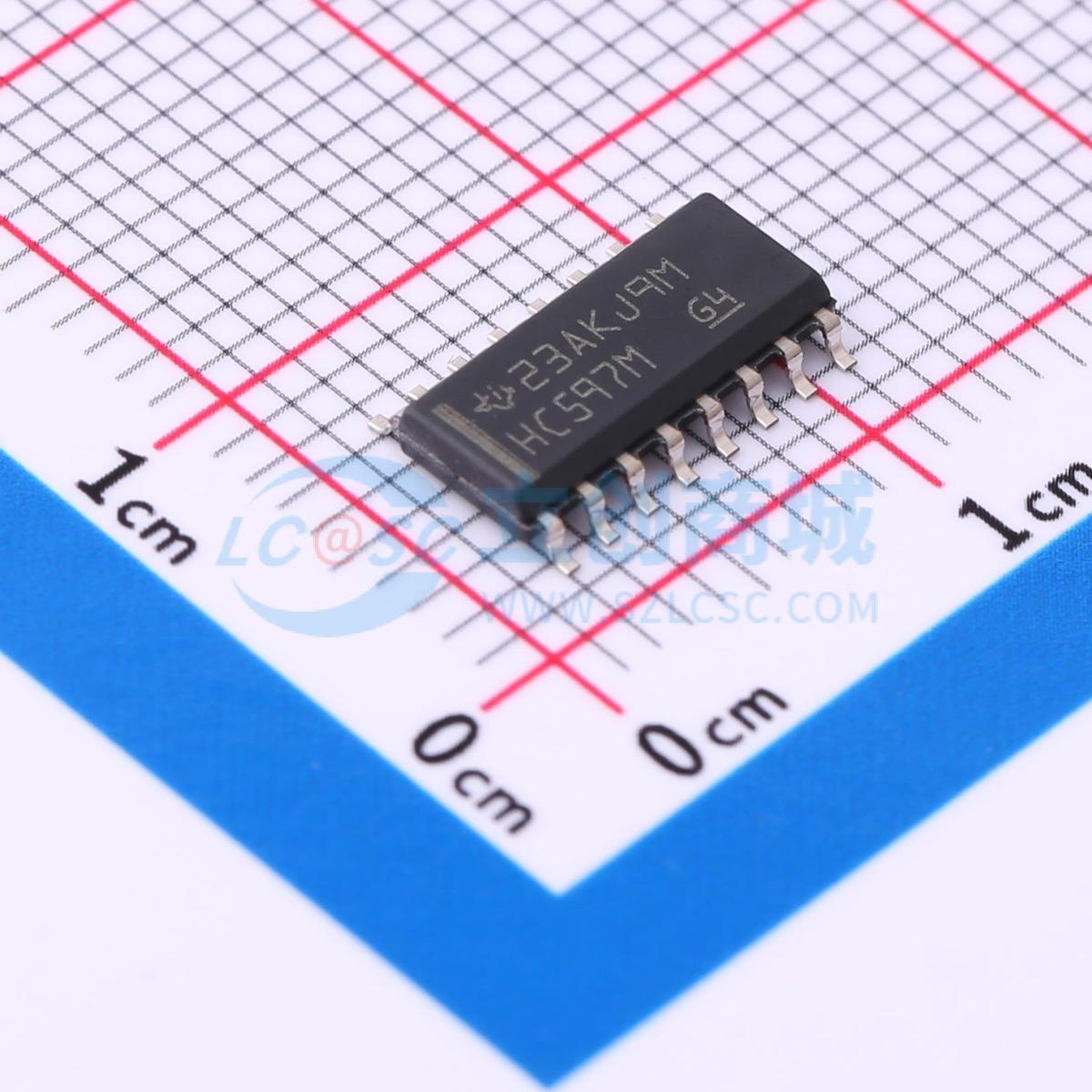移位寄存器 CD74HC597M SOIC-16 原装正品 电子元器件配单
