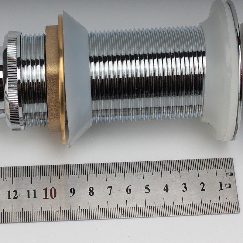 石头盆水泥板洗脸加厚台上盆加长落加高螺丝螺纹弹跳下水器排水器,家装主材,下水软管/排水软管,淘宝优惠券,粉丝福利购,淘宝优惠卷