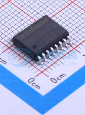 NOR FLASH W25Q128JVFIQ SOIC-16-300mil 原装 电子元器件配单
