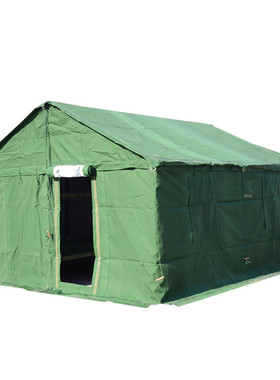 野外住宿84a寒区班用棉帐篷带床拉练专用君帐户外住人冬季专用训