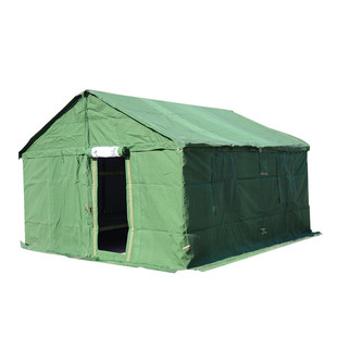 野外住宿84a寒区班用棉帐篷带床拉练专用君帐户外住人冬季专用训