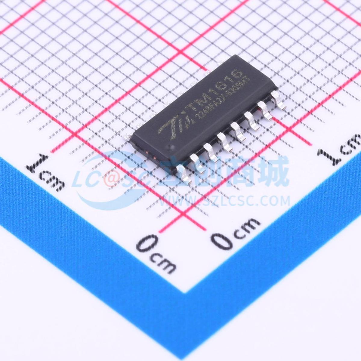 数码管驱动 TM1616(TA1323C) SOP-16 原装正品 电子元器件配单