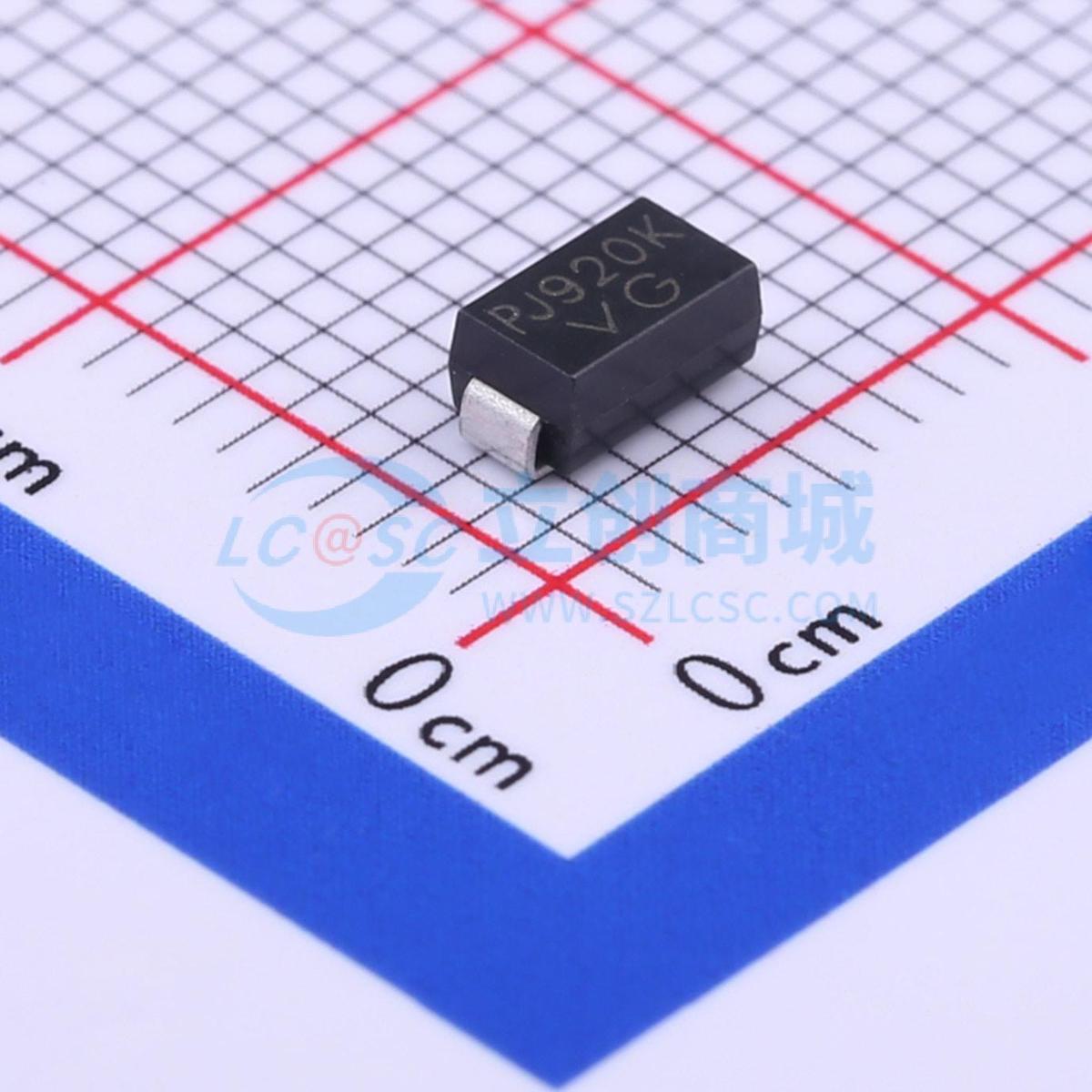 TVS/ESD管 P4SMAJ28CA_R1_00001 SMA(DO-214AC) 28V 8.8A PANJIT(