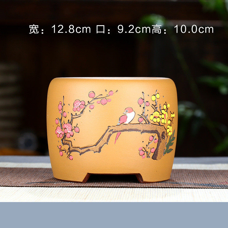 宜兴紫砂花盆手工精品点彩兰花盆多肉菖蒲盆栽绿萝盆景盆批发,鲜花速递/花卉仿真/绿植园艺,花盆,淘宝优惠券,粉丝福利购,淘宝优惠卷