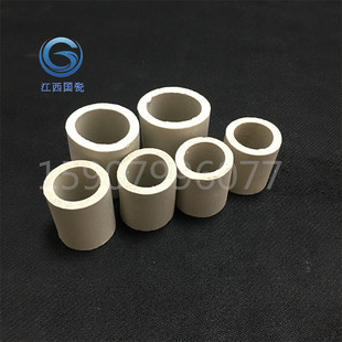 陶瓷拉西环吸收塔干燥塔陶瓷高耐温传质率填料50mm脱硫塔陶瓷环