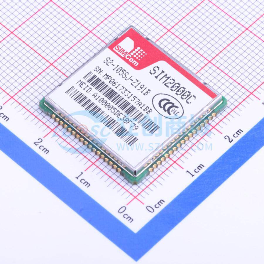 2G/3G/4G/5G模块 SIM2000C SMD,24x24mm 原装正品 电子元器件配单