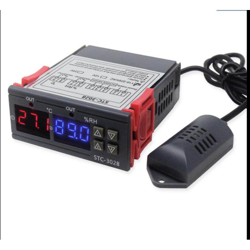 STC-3028智能数显温湿度控制器养殖孵化温湿度计湿度仪表温控器