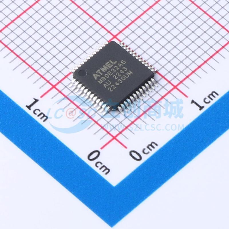 电能计量芯片 ATM90E32AS-AU-Y TQFP-48(7x7) 电子元器件配单