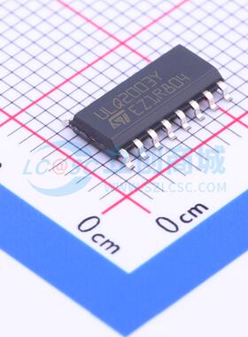 达林顿晶体管阵列 ULQ2003D1013TRY SOIC-16 ST(意法半导体) 原装