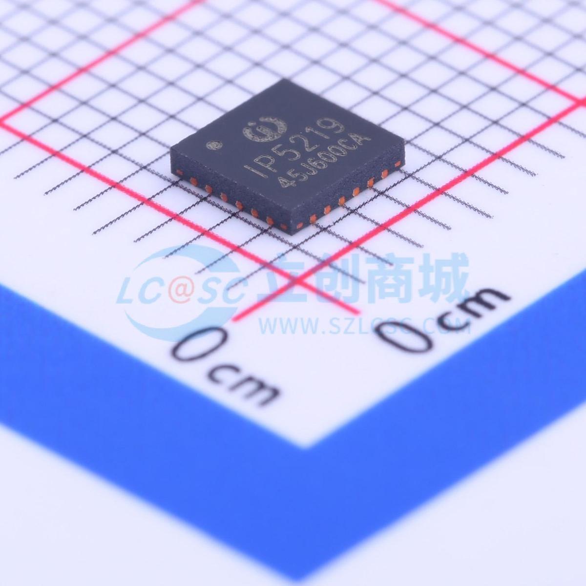 电池管理 IP5219 QFN-24-EP(4x4) 原装正品 电子元器件配单