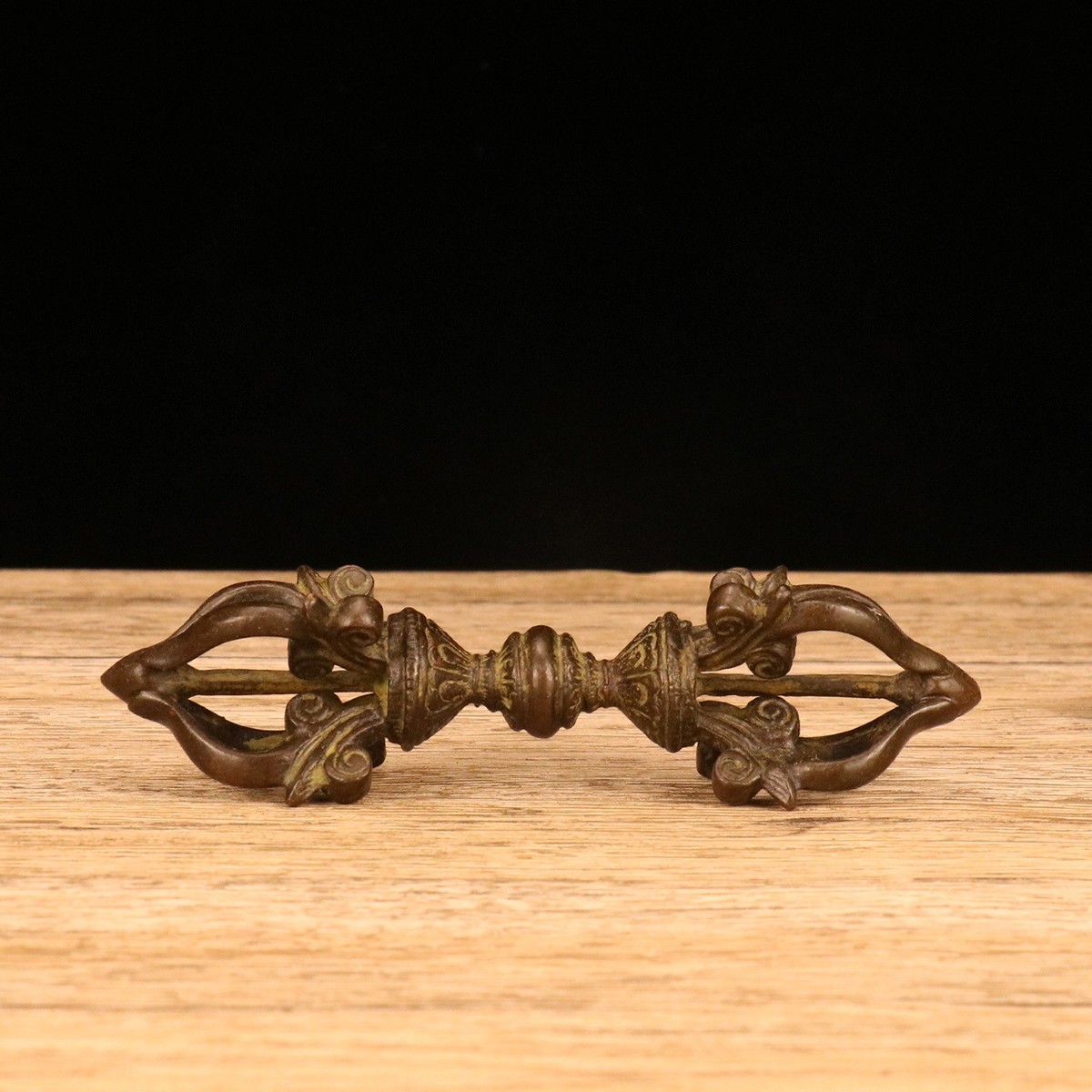 做杵铜器金刚杵手把件密宗摆件家居装饰四股旧法器合金工艺品批发