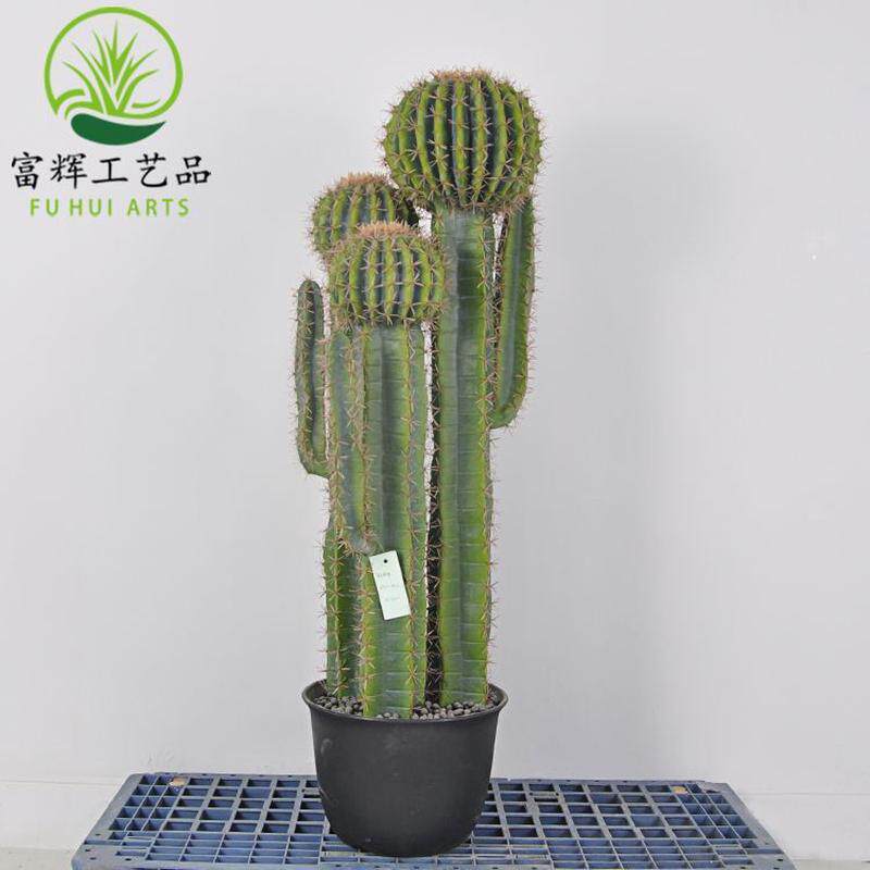仿真仙人掌仙人棒仙人盆栽球柱假花套装组合家居装饰道具摆件批发