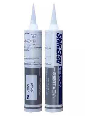 信越ke-3450散热液型rtv硅橡胶耐高压一ke3494阻燃电器弹性密封胶