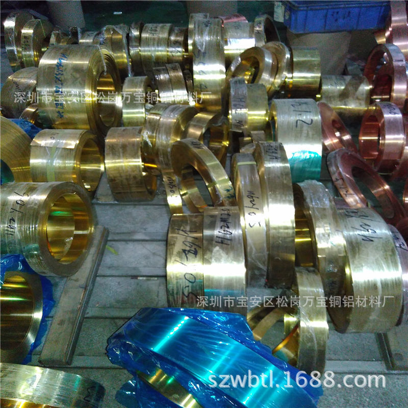 c2680m拉伸黄铜带h62黄铜黄铜料可订做600宽1米宽软卷带交期快