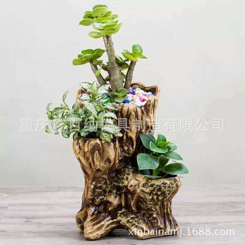 水泥硅胶模具树根花盆模具水泥专用硅胶模具多肉水泥小花盆仿,家装主材,其它,淘宝优惠券,粉丝福利购,淘宝优惠卷