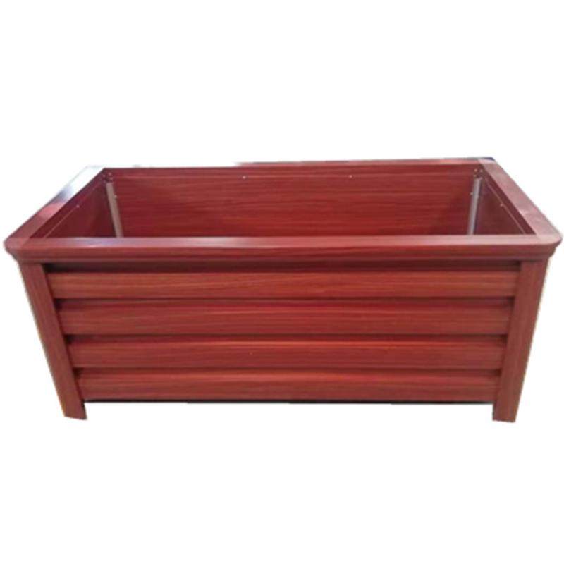 佛山花箱厂家铝合金户外花箱花种植pvc花箱户外市政园林钵花槽