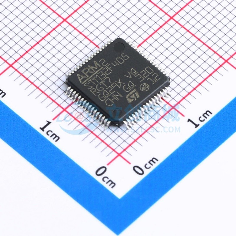 单片机(MCU/MPU/SOC) STM32F405RGT7TR LQFP-64 ST(意法半导体)