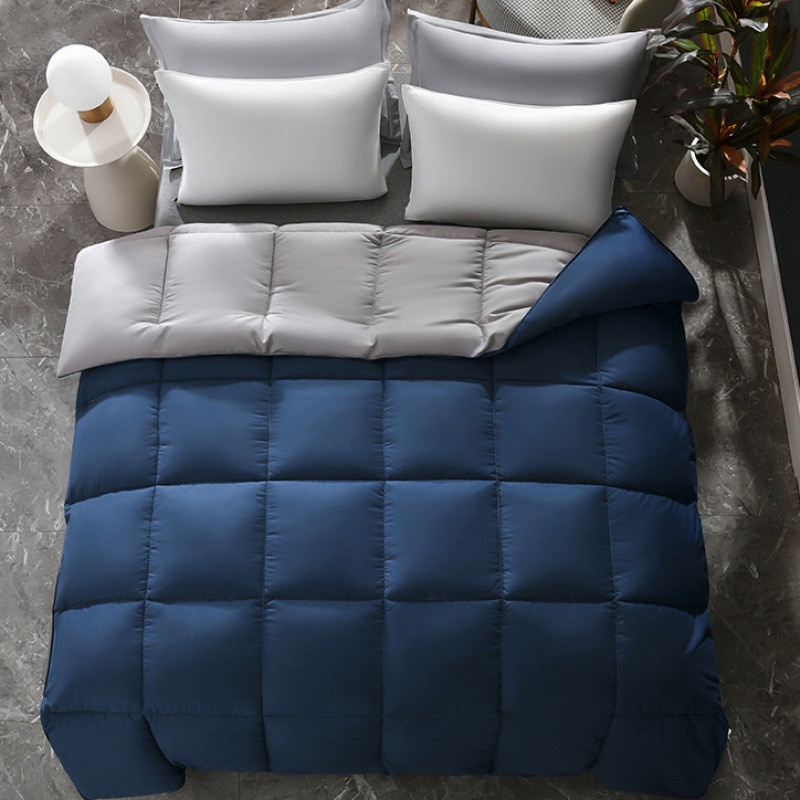 鸭绒95白鹅绒羽绒被双人春秋被子加厚保暖宿舍冬被优选空调棉被芯