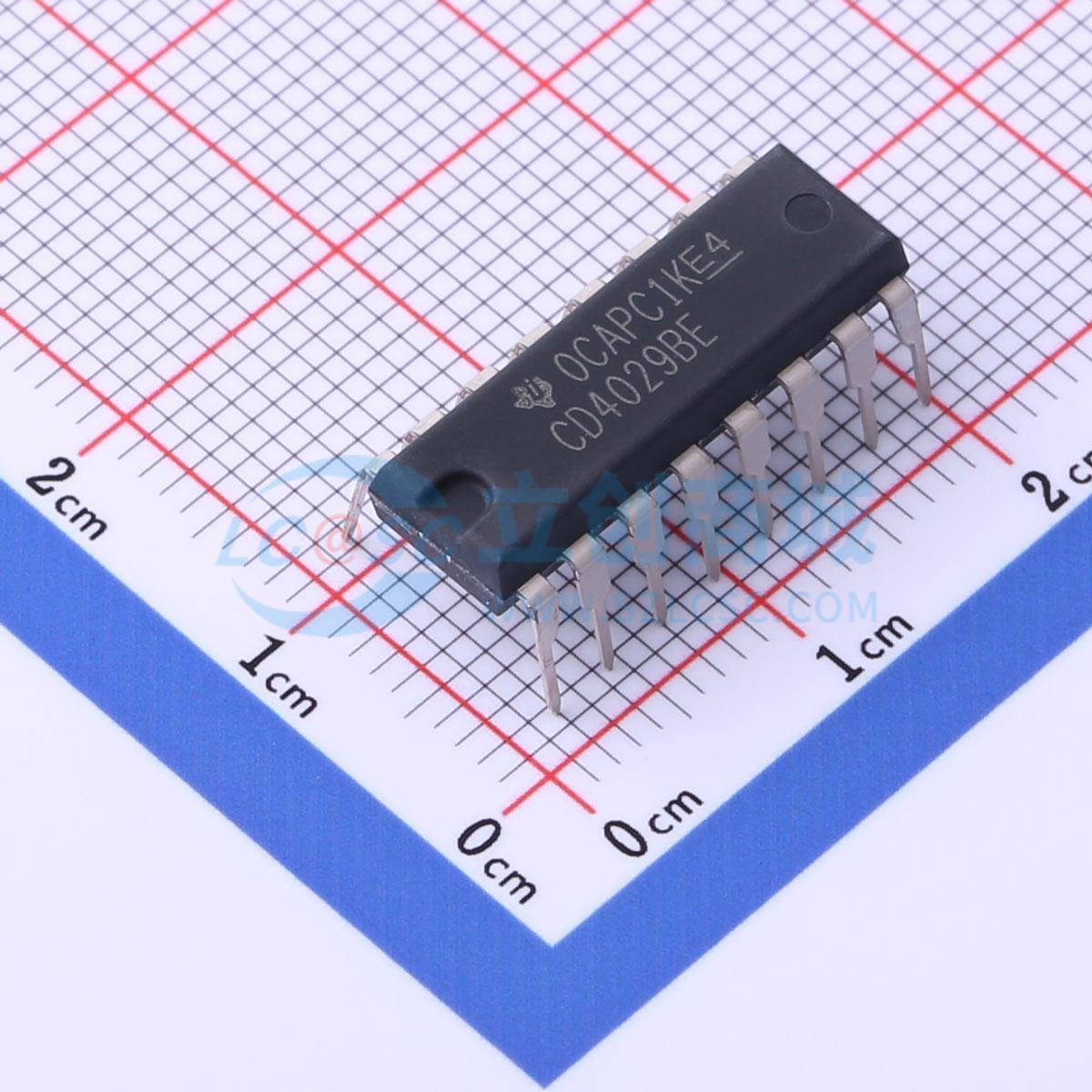 计数器/分频器 CD4029BE PDIP-16 原装正品 电子元器件配单