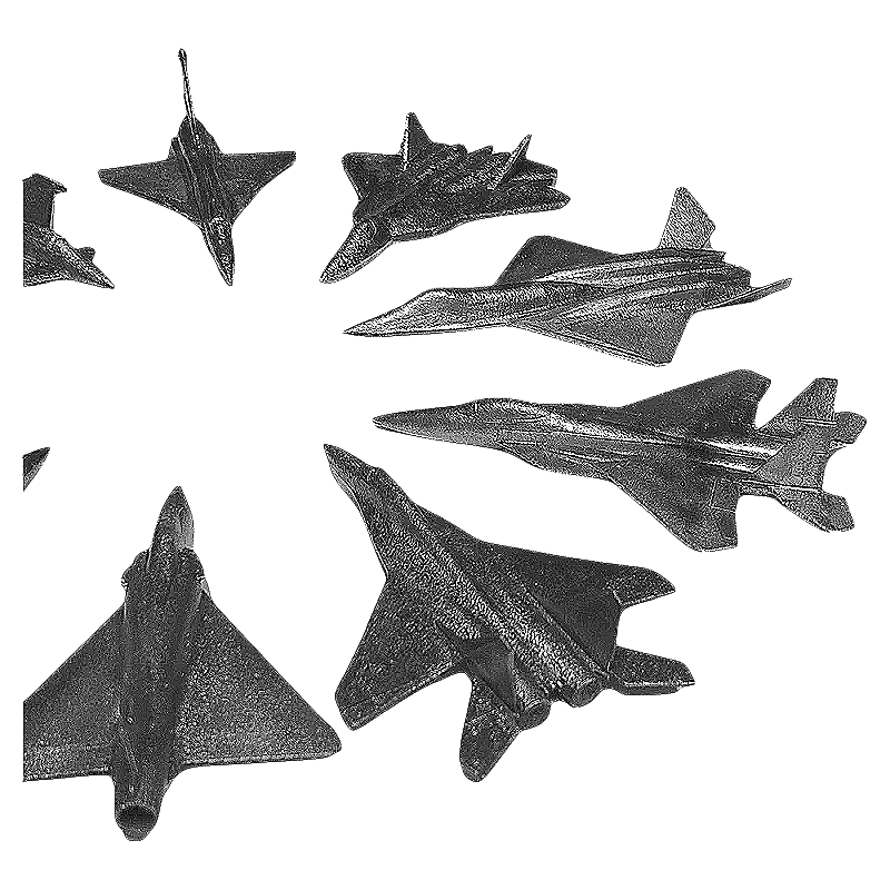 合金属歼20歼36歼35F22F35IDF14F16战斗机飞机模型军事仿真军模