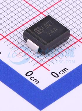 TVS/ESD管 1.5SMC24A/TR7 SMC(DO-214AB) 20.5V 45.8A 君耀