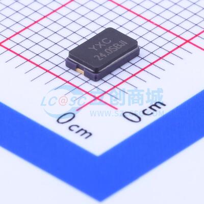 无源晶振 X503224MSB2GI SMD5032 24MHz ±10ppm 20pF 电子元器件