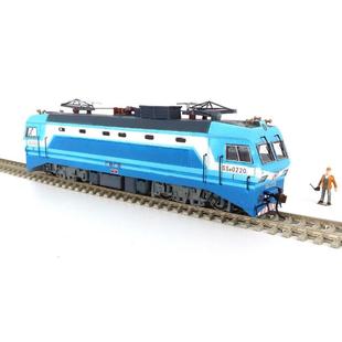 仿百万城 韶山8 SS8 火车模型HO电力机车无动力需要拼装上色